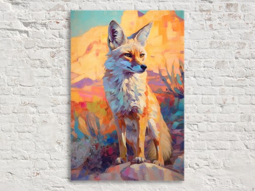 Desert fox canvas kit - canvas,