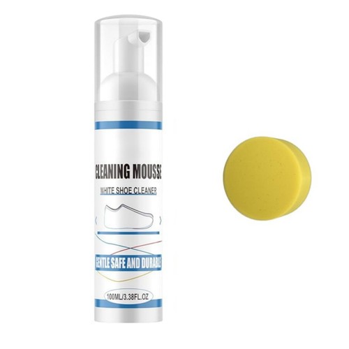 White shoe cleaner - white, with