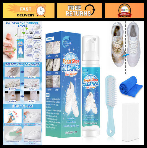 Shoe cleaner kit - shoe,