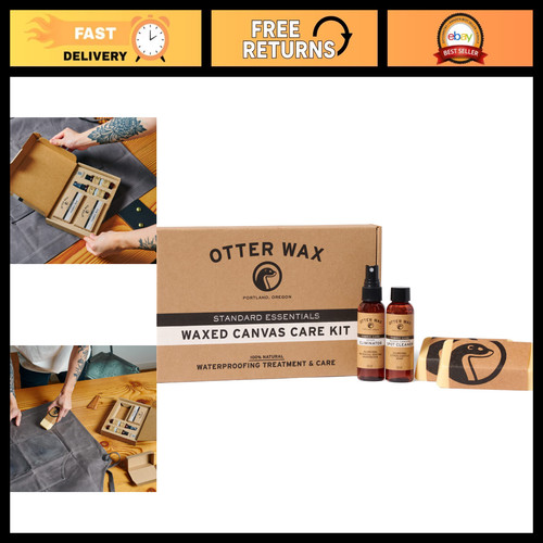 Waxed canvas care kit - waxed,