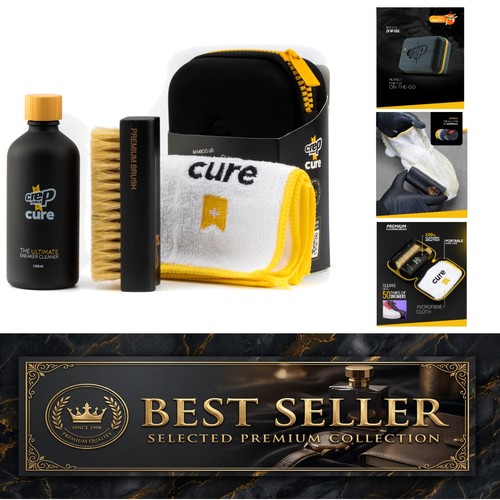 Sneaker cleaner kit - cleaner, deep