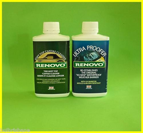 Renovo canvas hood - renovo,canvas, hood,kit,cleaner