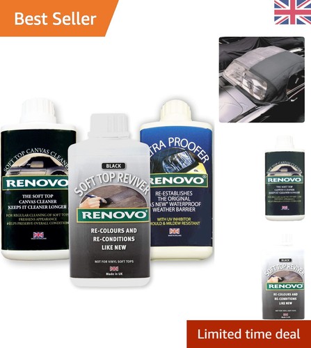Black soft top cleaner kit - top,