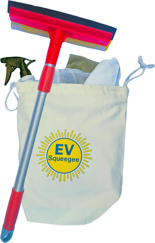 Car window cleaning - car,